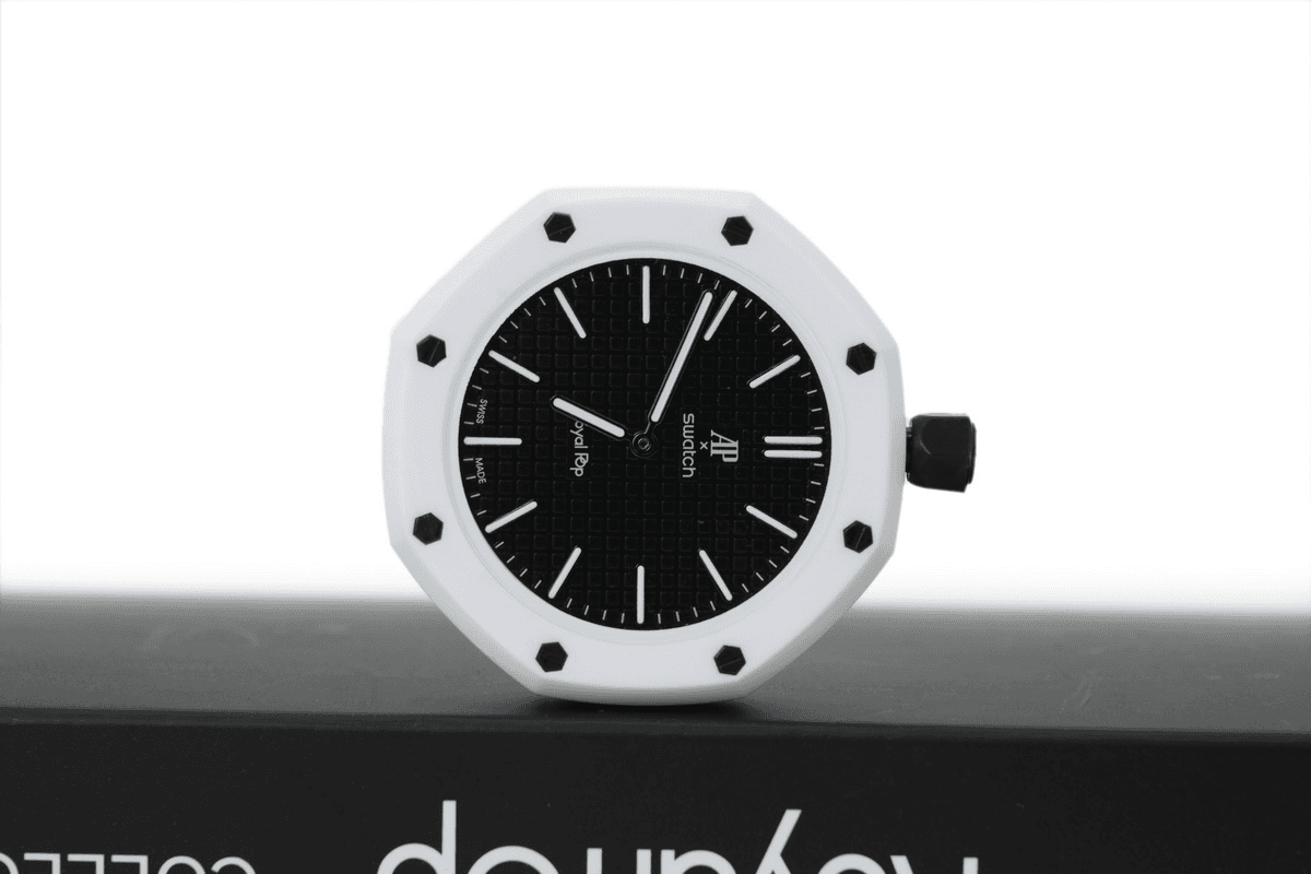 Swatch x Audemars Piguet Royal Oak Concept Blanc